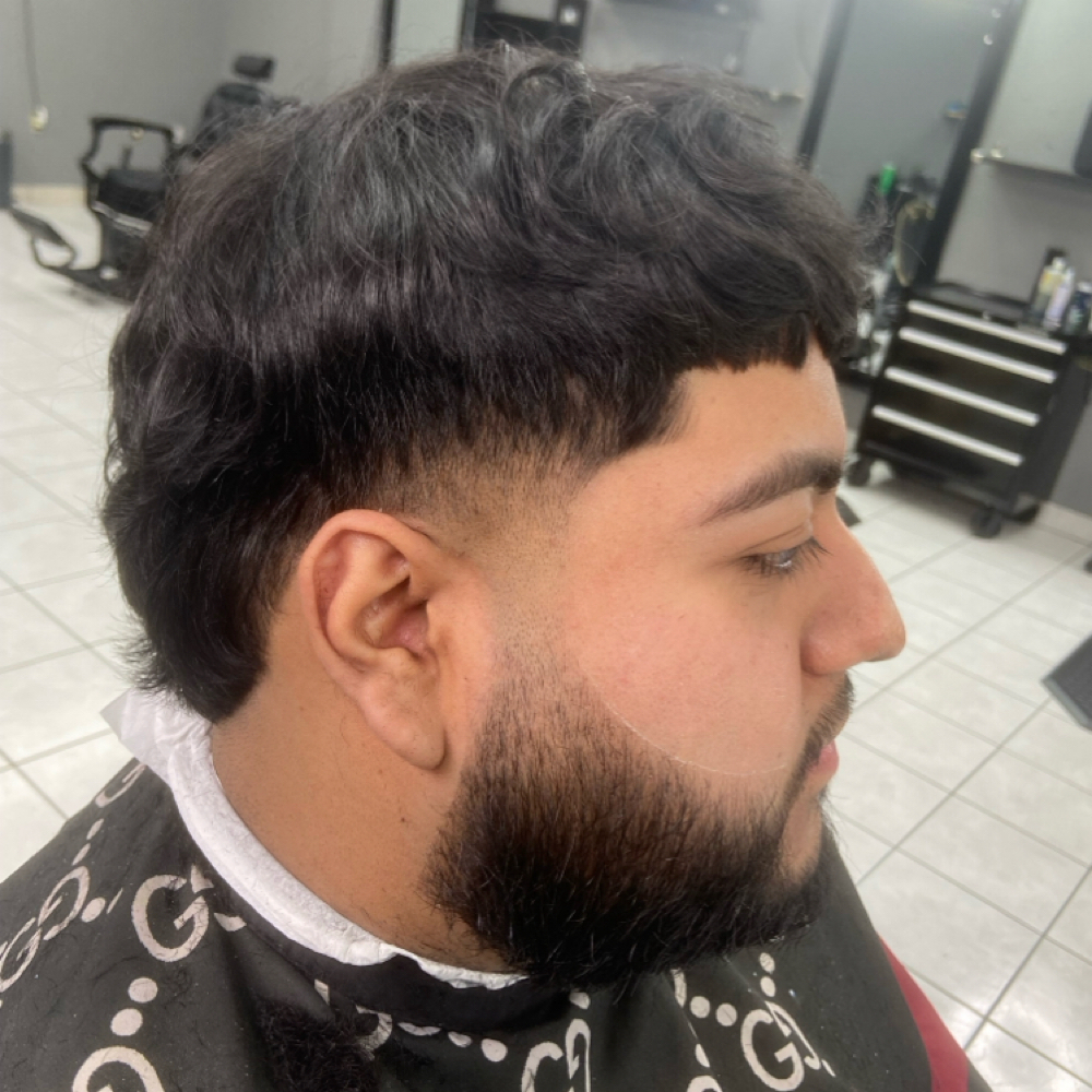 Haircut + Beard + Eyebrows at RJ’S Barber Studio in Houston, TX