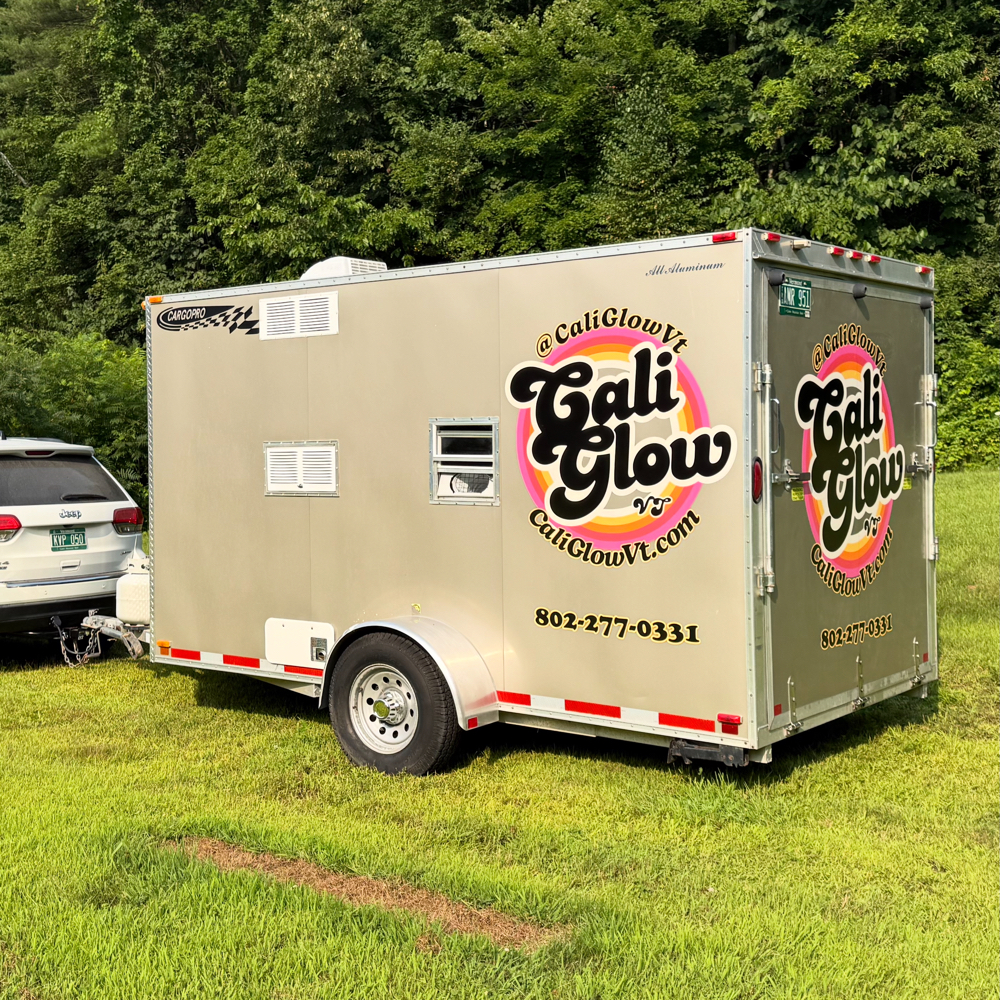 Travel Outside Of Service Area at Cali Glow VT in Milton, VT