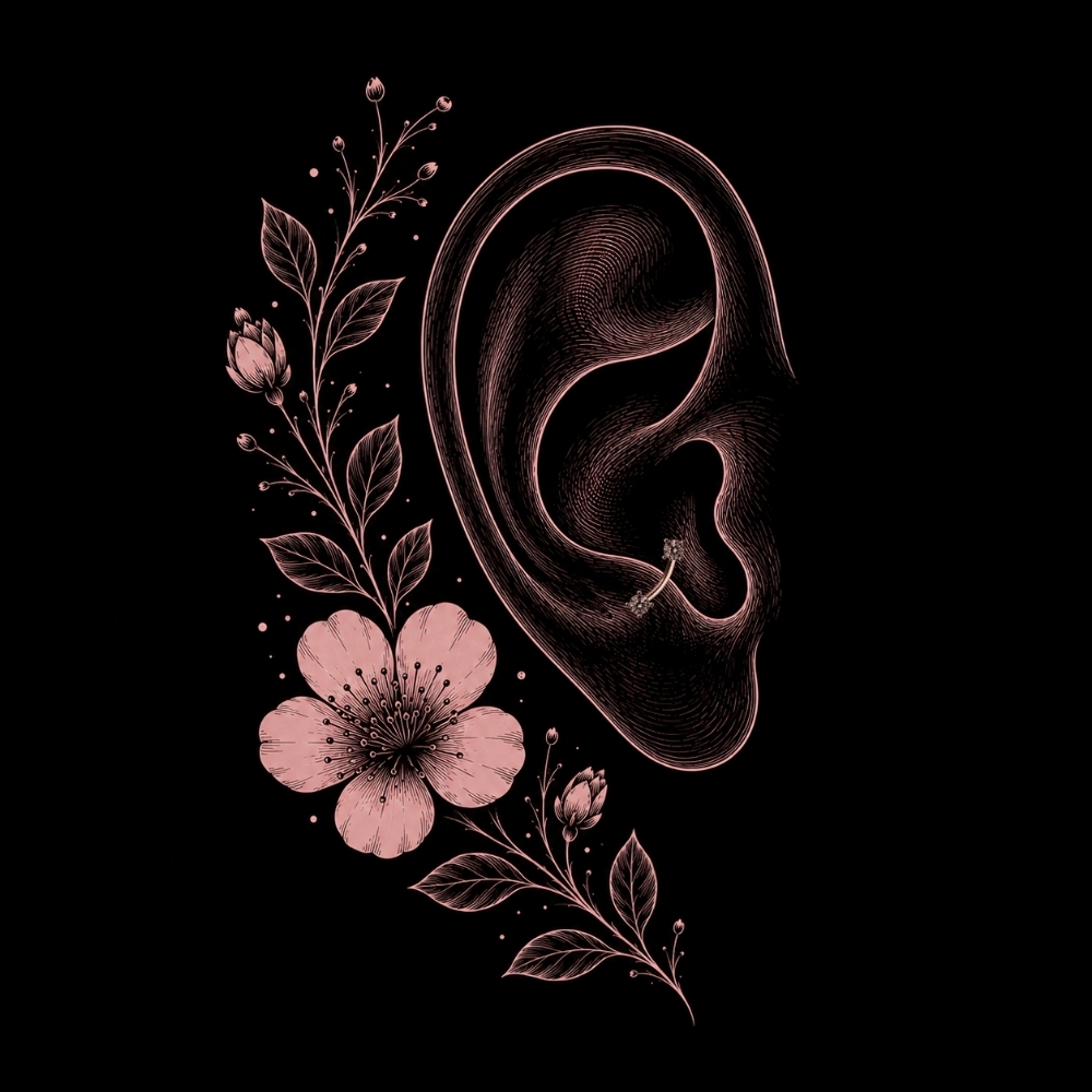 Anti-Tragus Piercing at Blackthorn Piercing and Fine Jewelry in Derry, NH