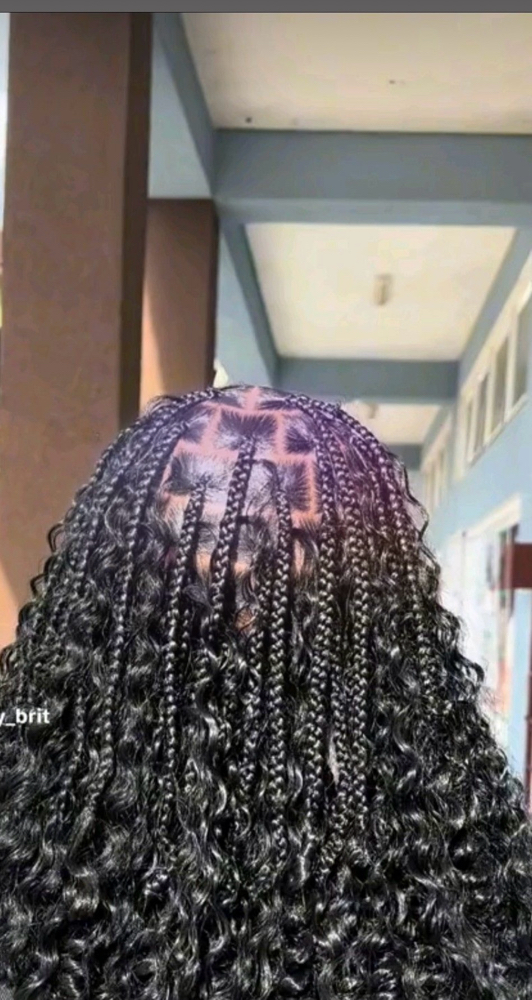 Boho Knotless Bob at NAY HAIR BRAIDING in Springhill, FL