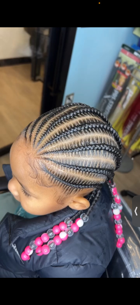 Little Girls 4-8 Stitch Braids