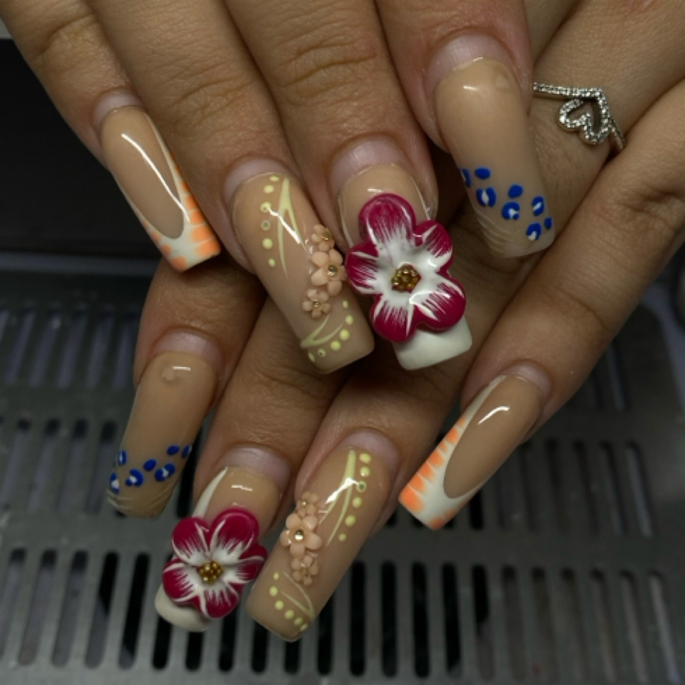 Acrylic Fill at Nails by Jaleah in Santa Rosa, CA