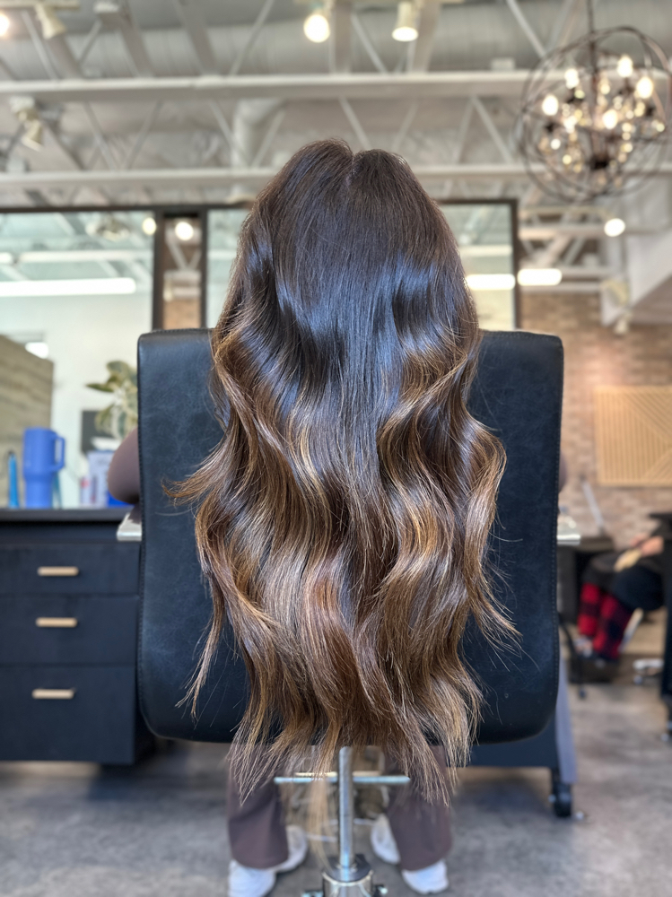 Wash, Blow dry + Iron at Luna & Luxe Salon in San Jose, CA