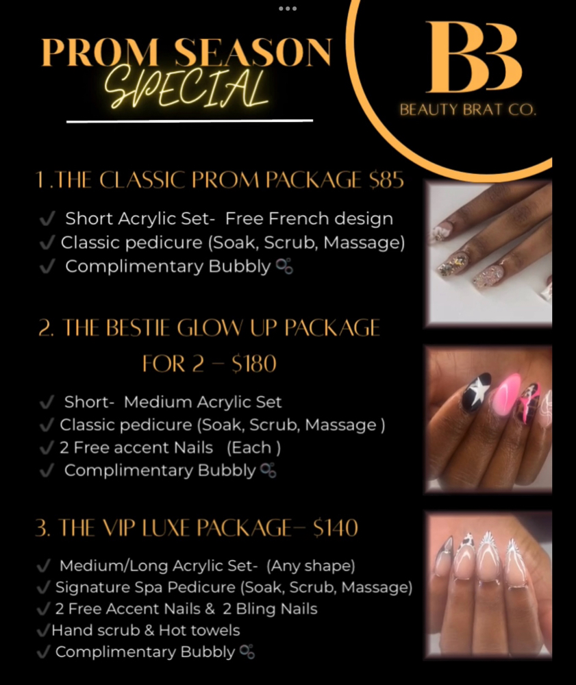 Prom Packages-HIGH SCHOOL