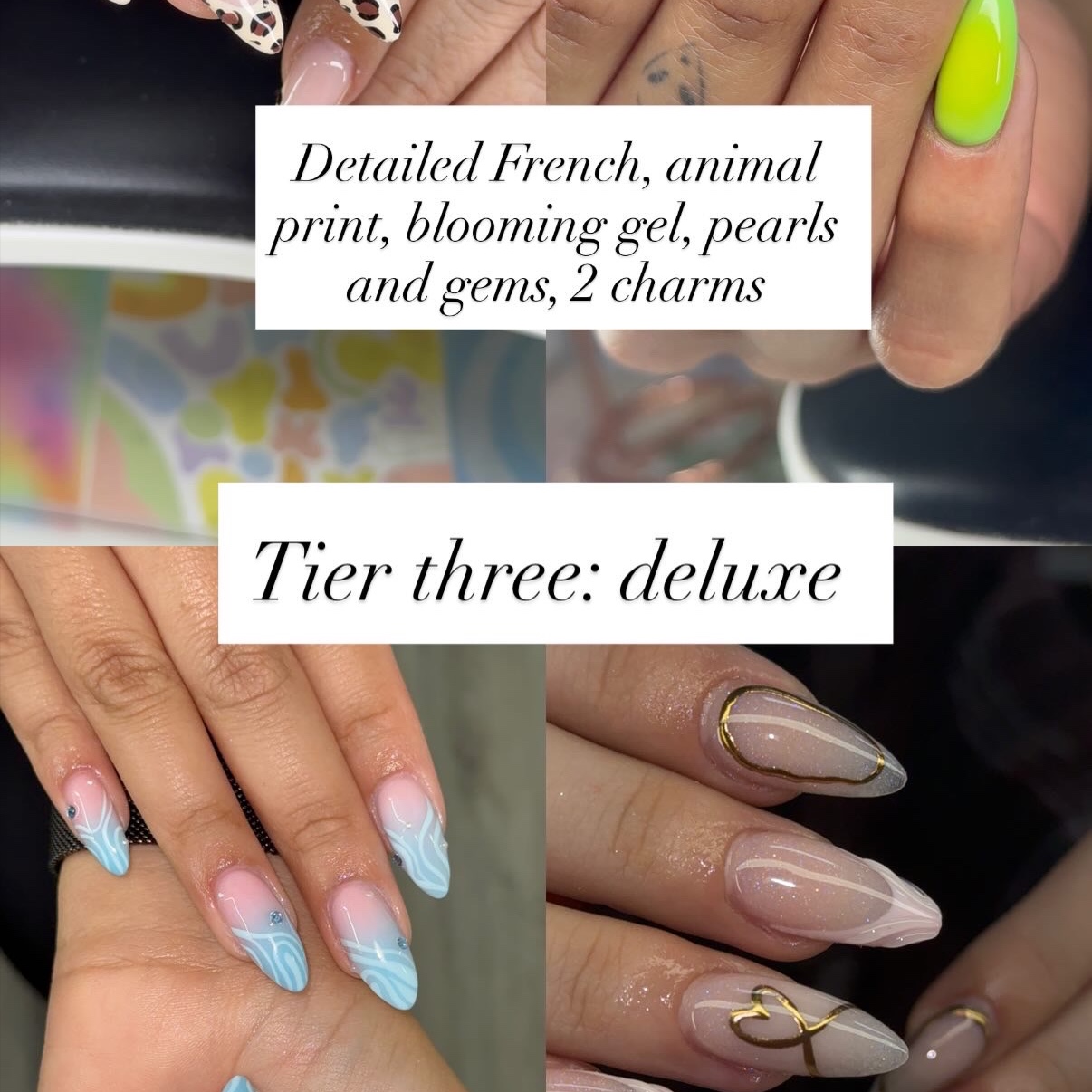 Builder gel Tier 3: Deluxe at Chatayata Nails in El Paso, TX