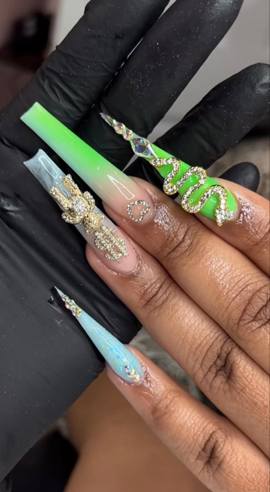 Freestyle set extra long