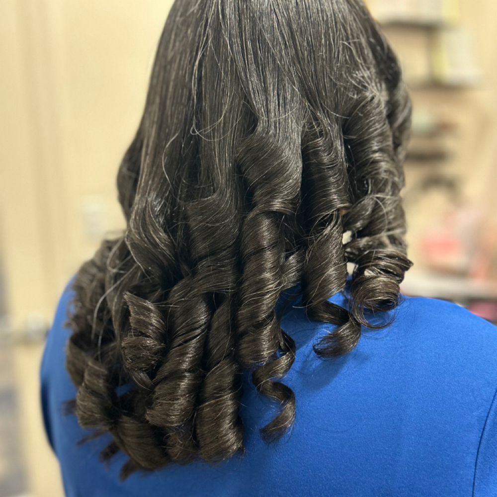 Just curl at Sanchize Hairstylz in Mobile, AL
