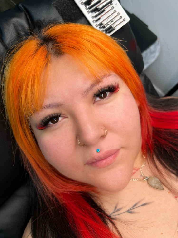 Colored Lashes