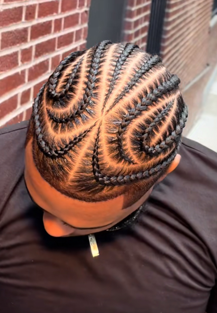 Hair braiding for men at The Braid Boutique 706 in Augusta Ga, GA