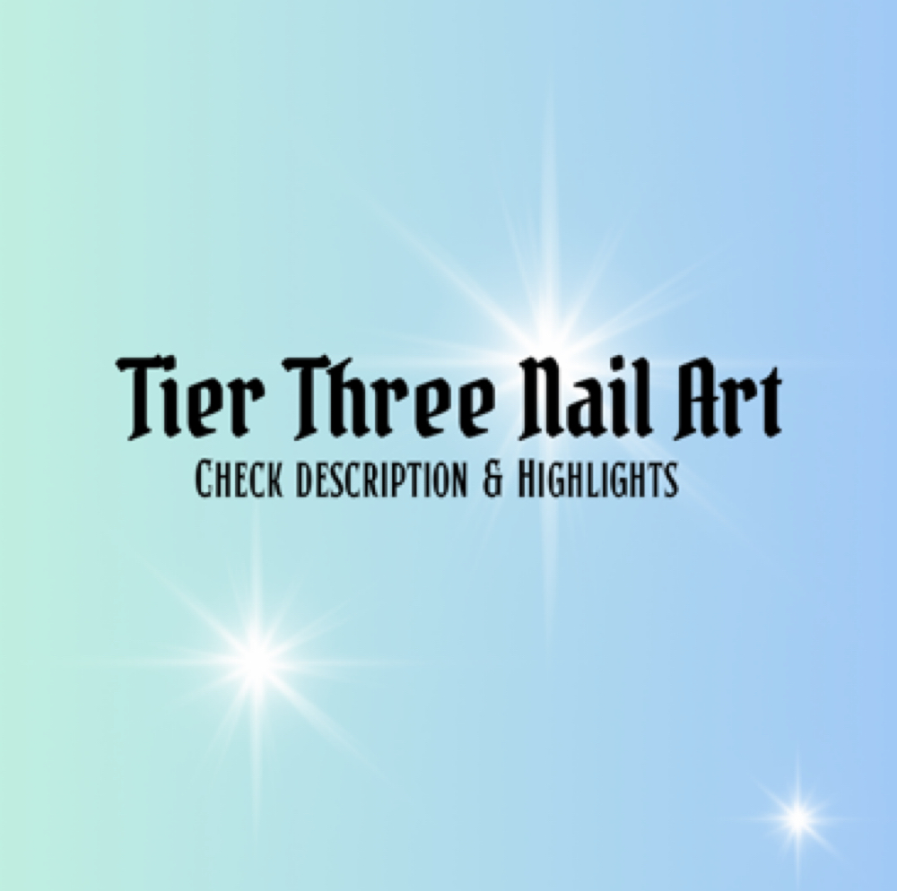 Tier Three Nail Art at Lonestarnailsnb in New Braunfels, TX