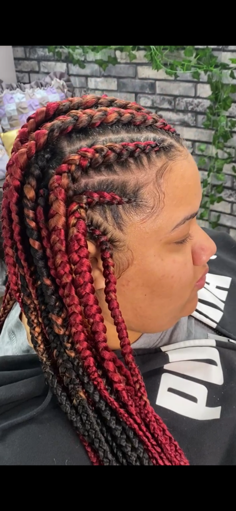 Large Tribal Braids