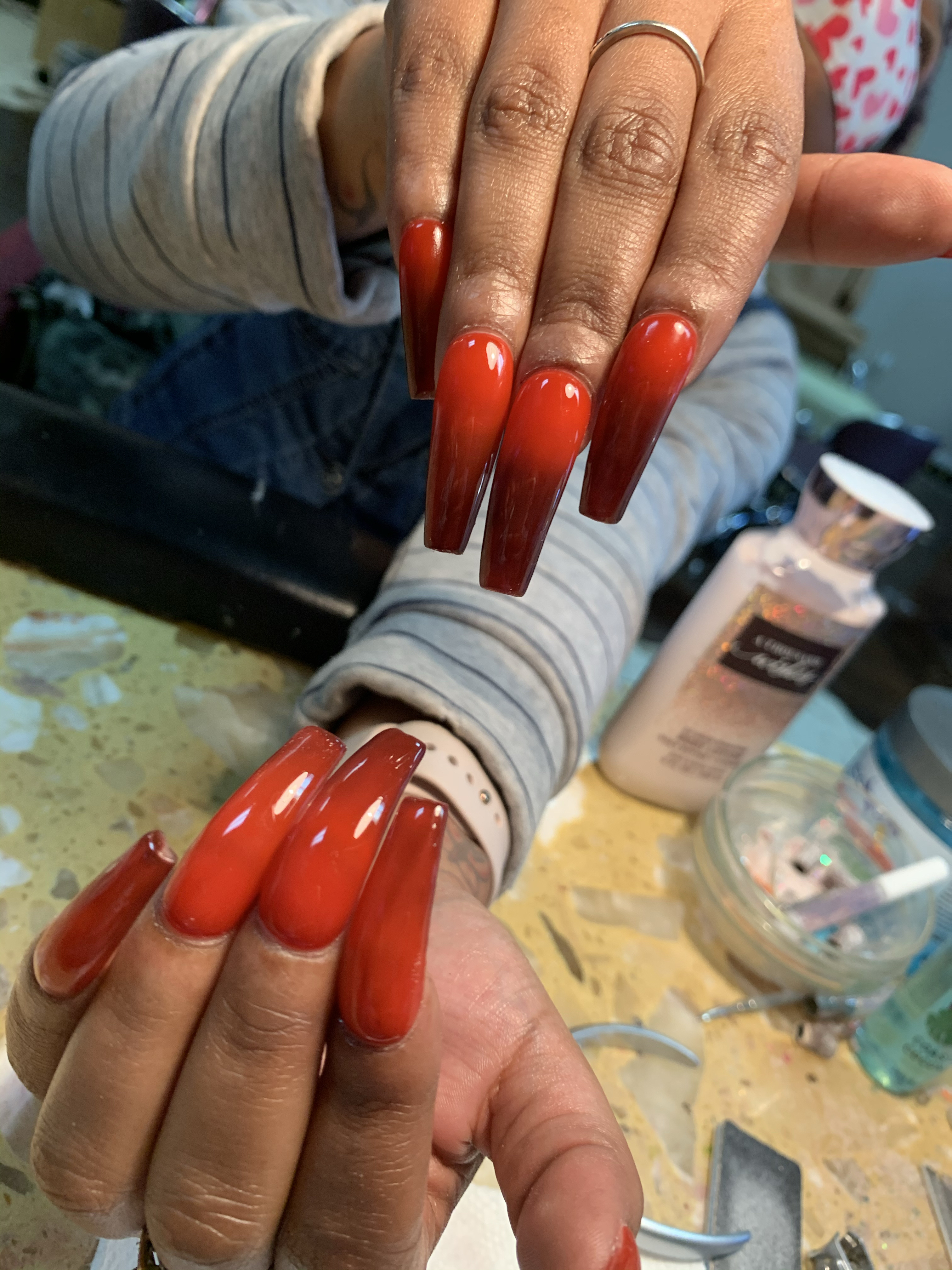 Basic Long Nail Full Set
