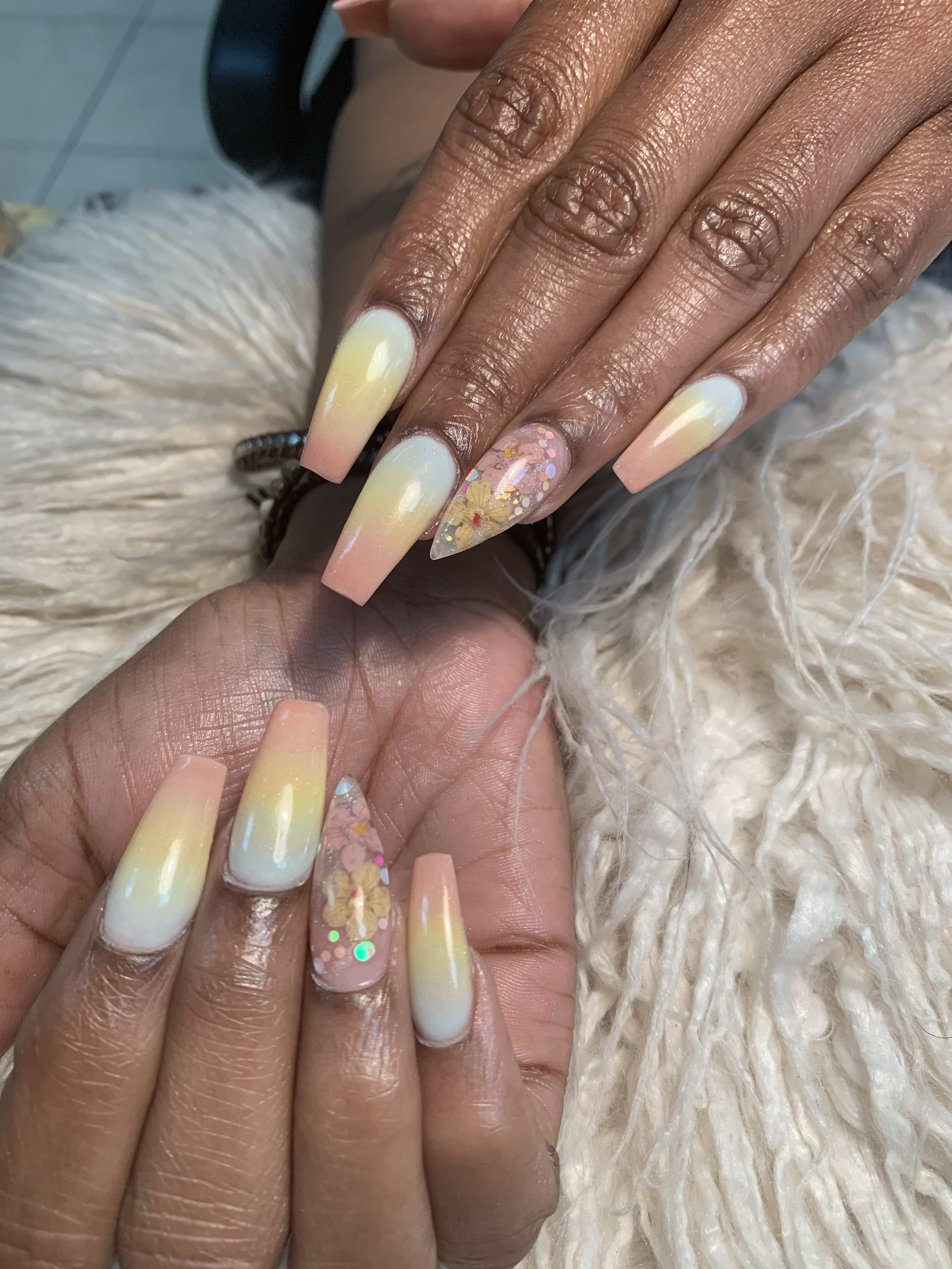 Med. Fullset *all Acrylic Designs