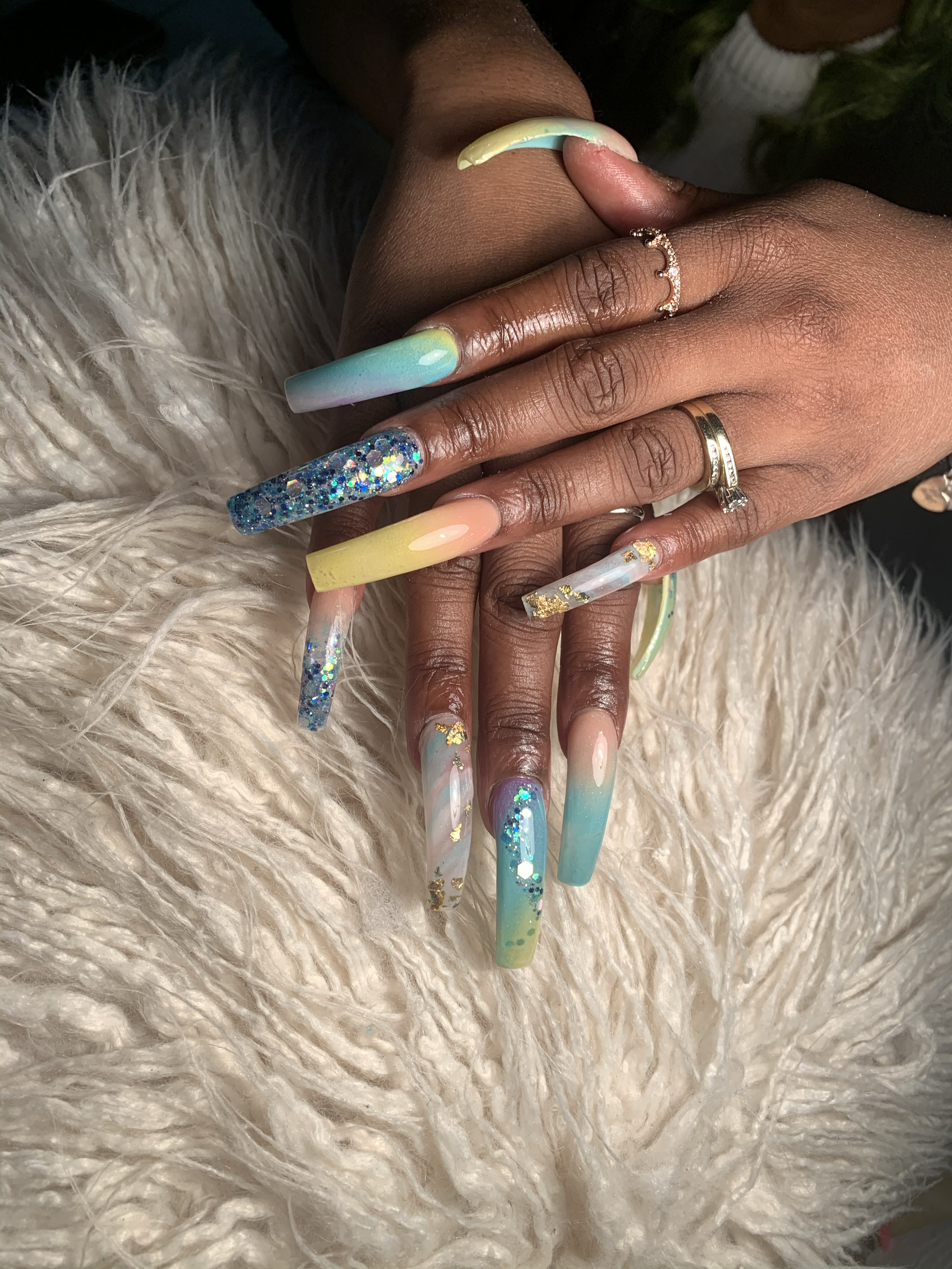 Long Fullset *all Acrylic Design