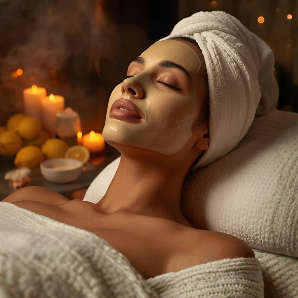 Collagen Mask at Madína Beauté Studío in Las Vegas, NV