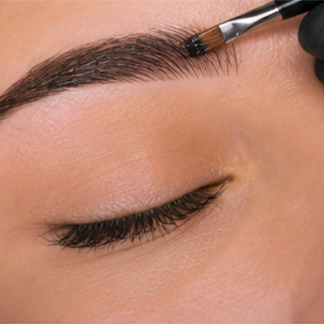 Eyebrow tinting at Fuzzy Peach in Boulder, CO