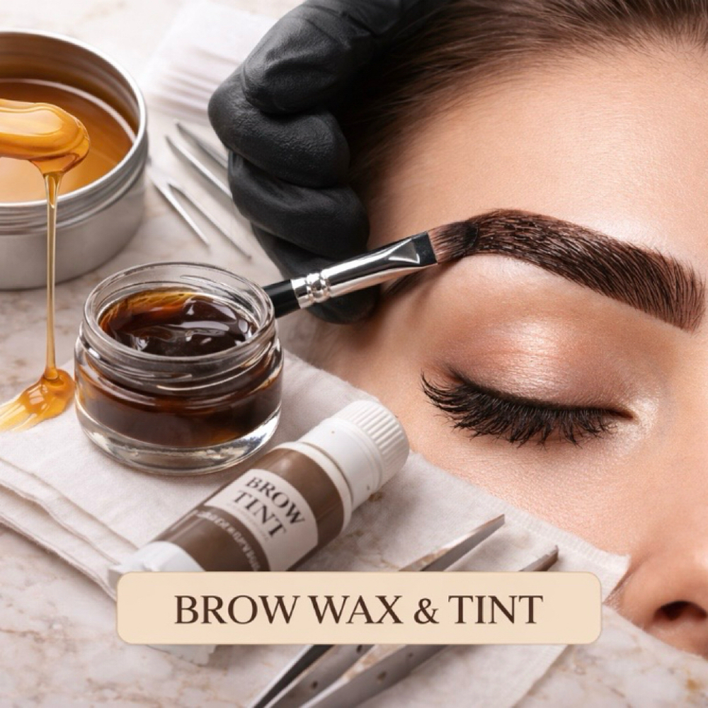 Brow Wax & Tint at Luminous Esthetics & Massage in Friendswood, TX