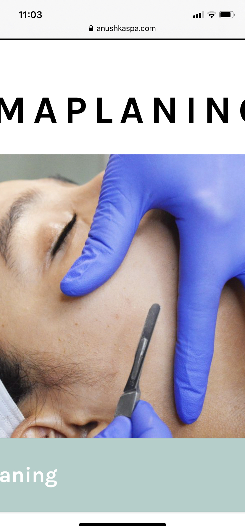 Add Dermaplaning To Any Service