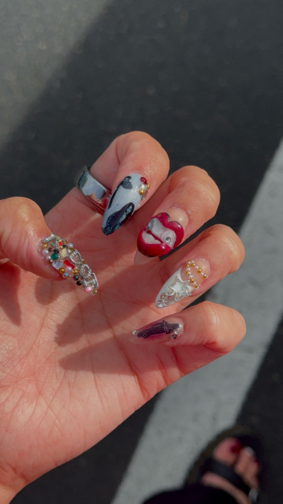 Tier 4 Nail Art at Claws by Connor in Garden City, ID