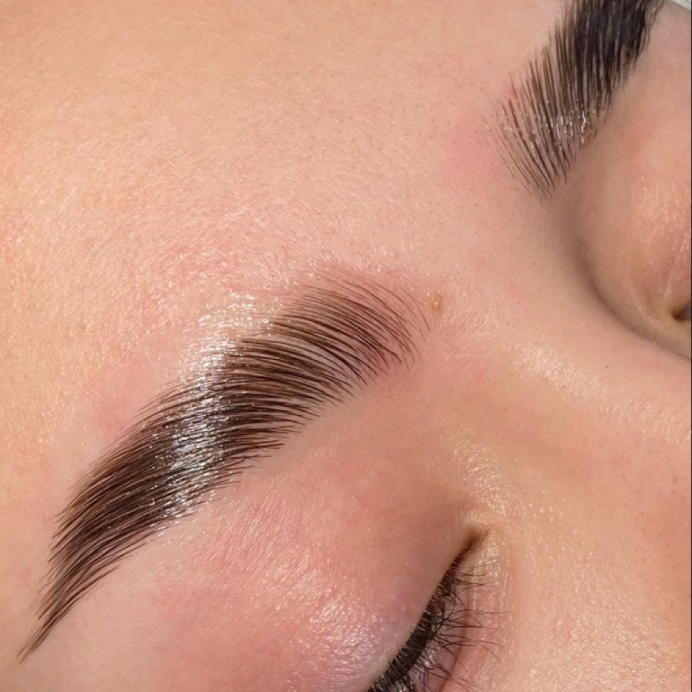 Brow Lamination With Tint at Nina Impag Esthetics in San Antonio, TX