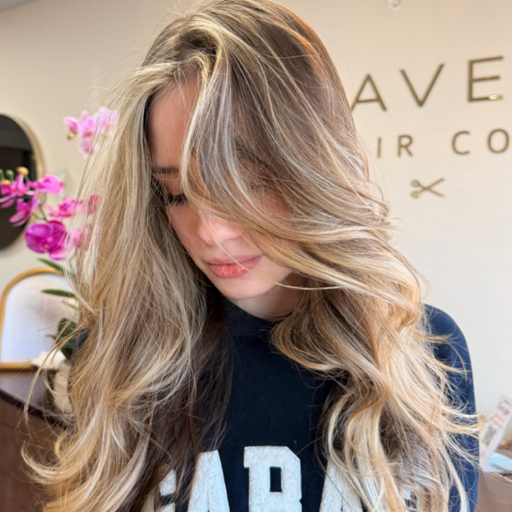 SPECIAL FOIL ACCENTS + BLOWDRY at HAVEN HAIR CO. in Hamilton, NJ