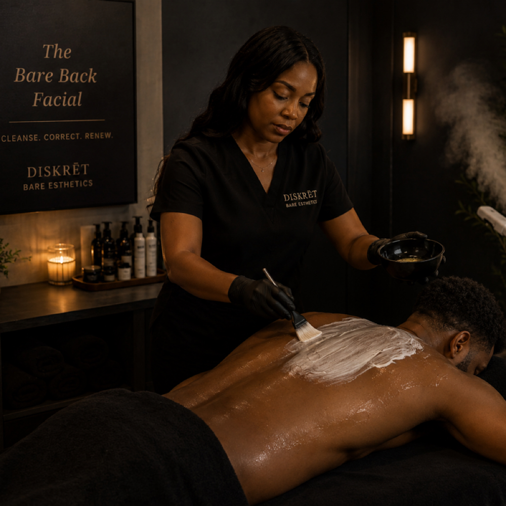 The Bare Back Reset at Diskrēt Bare Esthetics in Dallas, TX