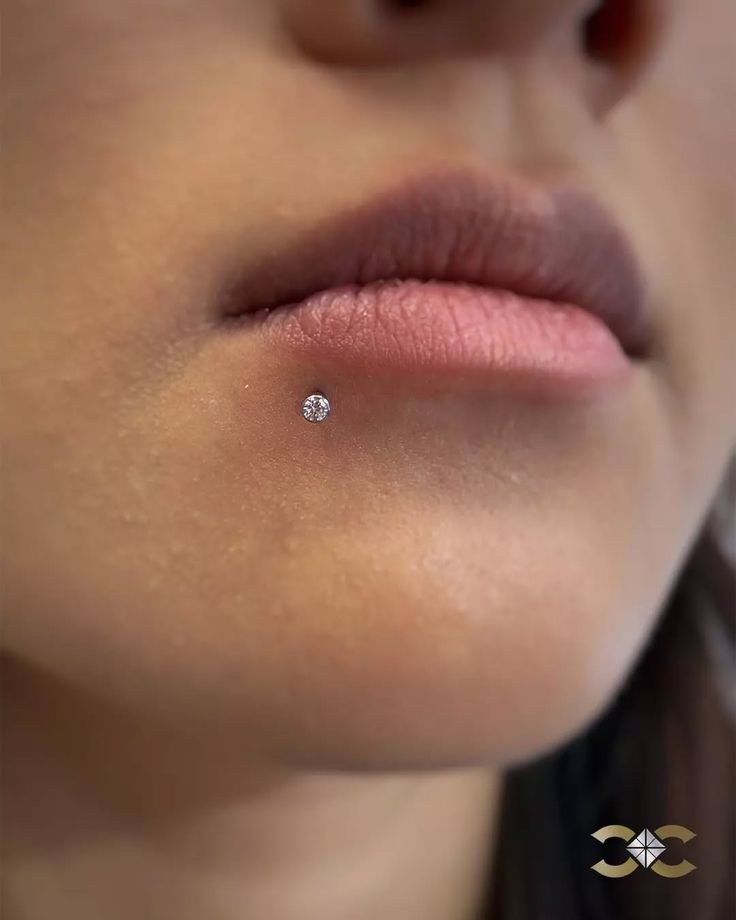Lip Piercing at Makenzie/Serpent & Sage in Watertown, NY