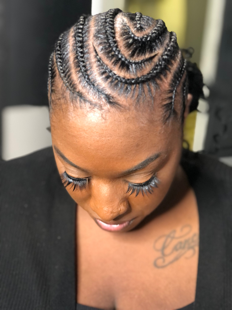 7-14 Feed in Braids