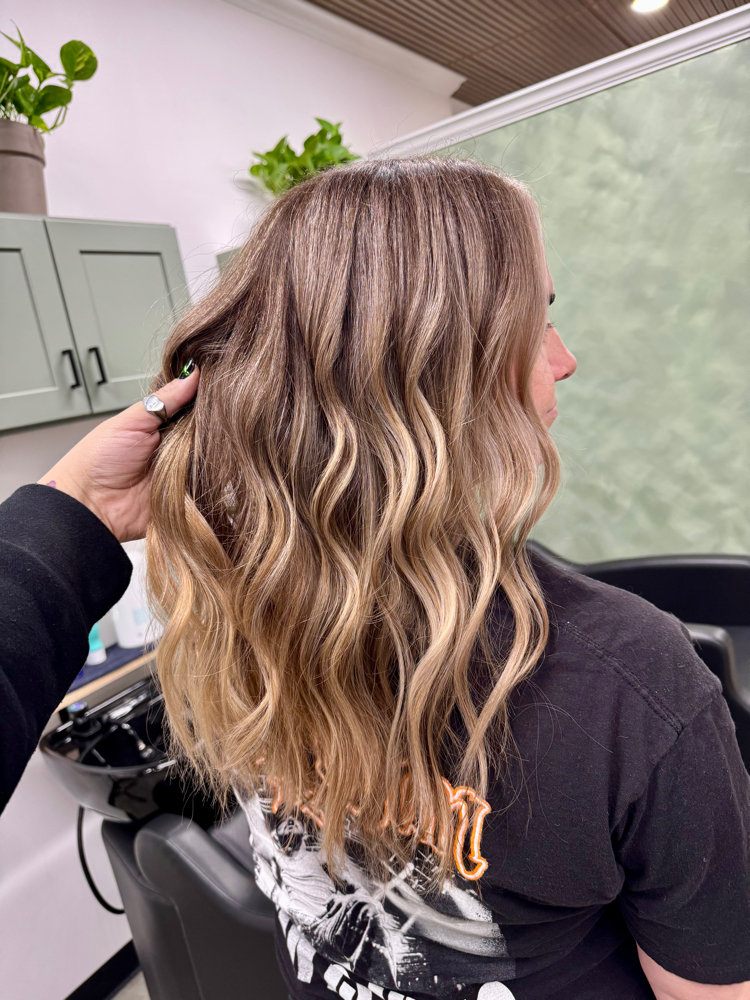Lived in Blonde Transformation at Rustic Roots Salon + Spa in Hesperia, CA