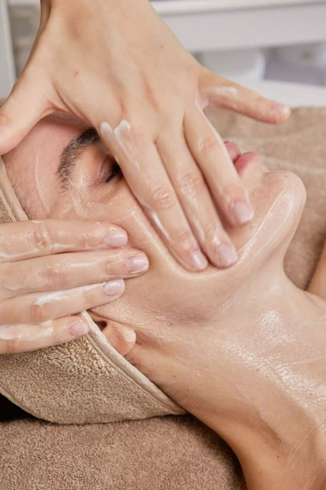 Lymphatic Drainage Facial Massage