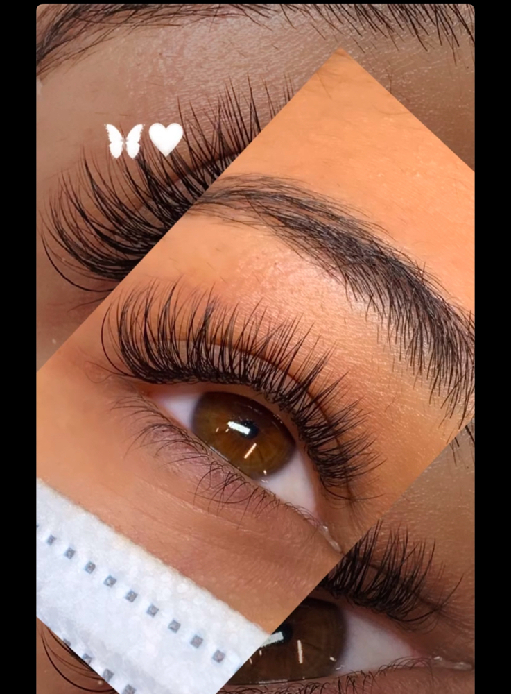 Natural Hybrid/ YY Lashes FullSet
