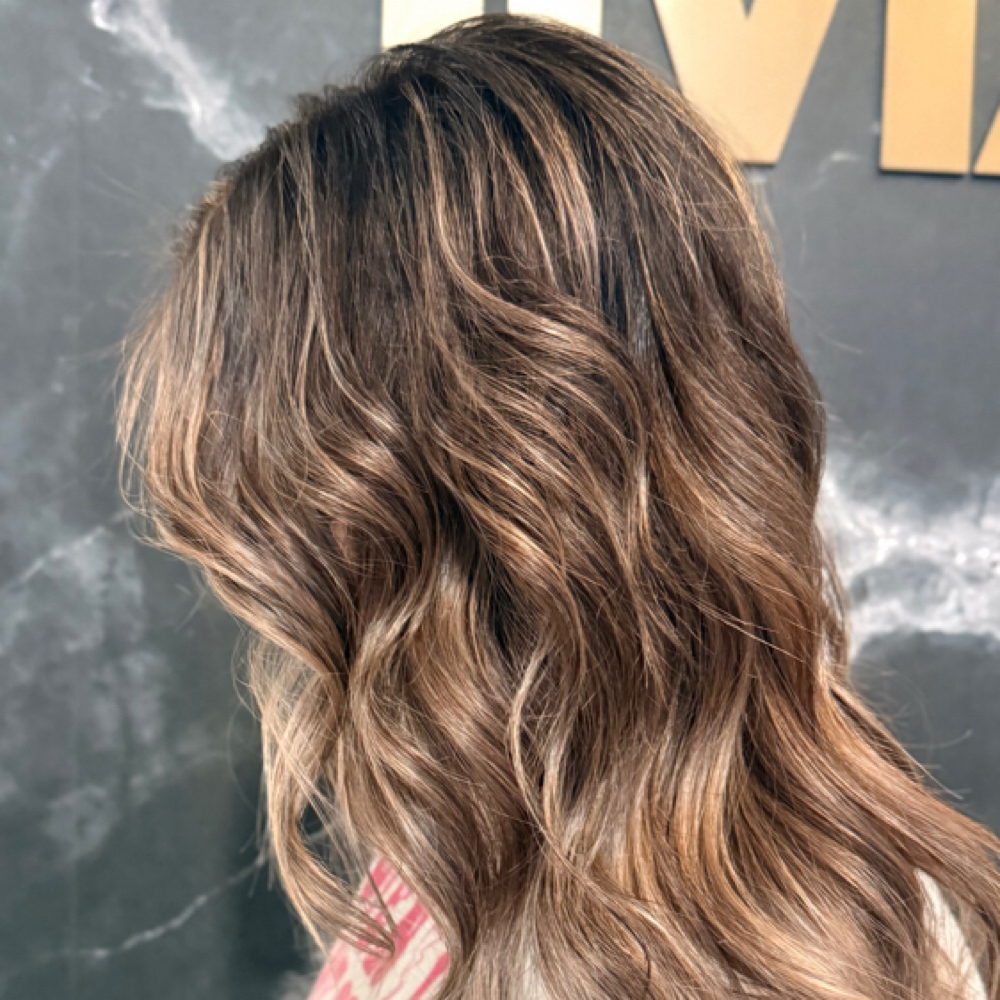 Lived-In Blonding at Wild Roots Hair Artistry Studio in Webster, TX