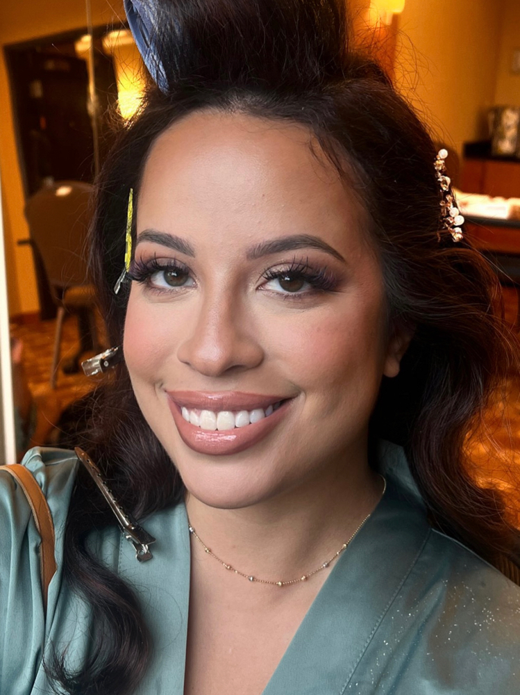 Full Glam Makeup Application