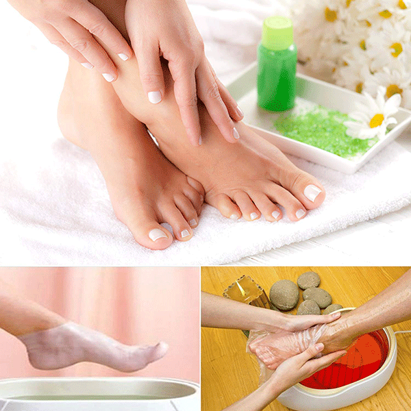 Hot Stone Paraffin Pedicure at MYangNails in Mocksville, NC