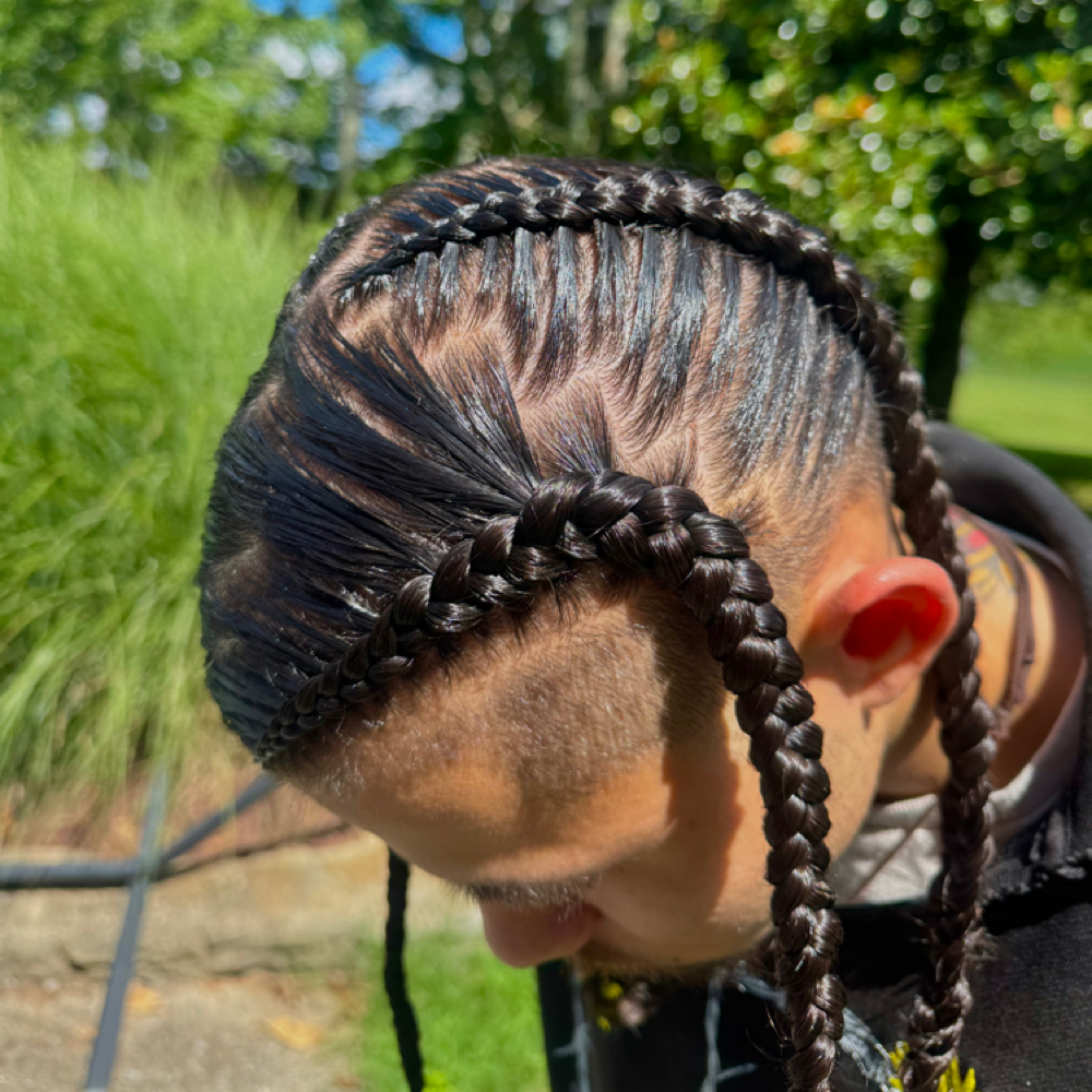 Braids with no hair at Pretty Girl Ave in Franklin Tn, TN