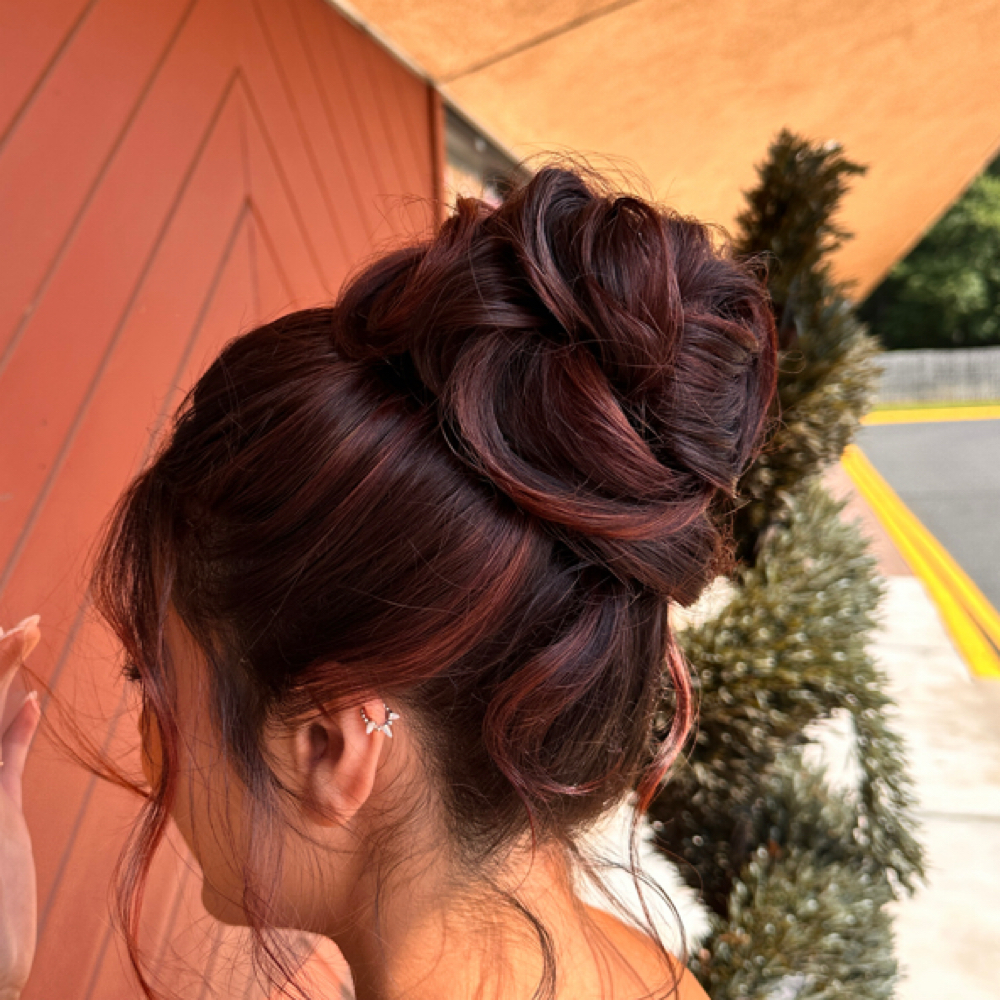 Updo at Dita Studio in Old Bridge, NJ