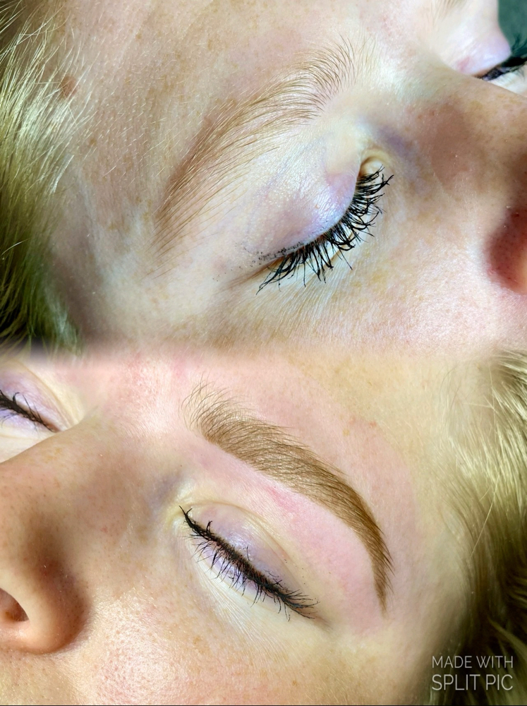 Brow Lamination, Tint, + Wax