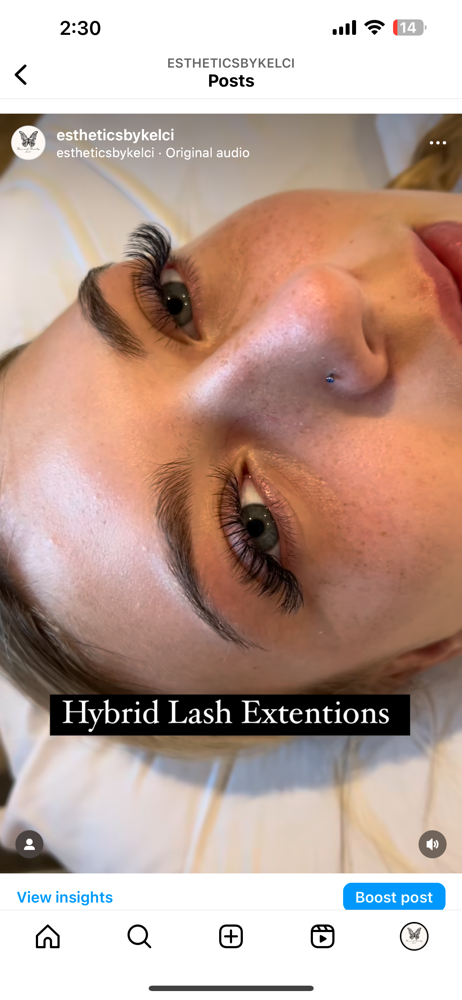 Hybrid Lash Extension Set