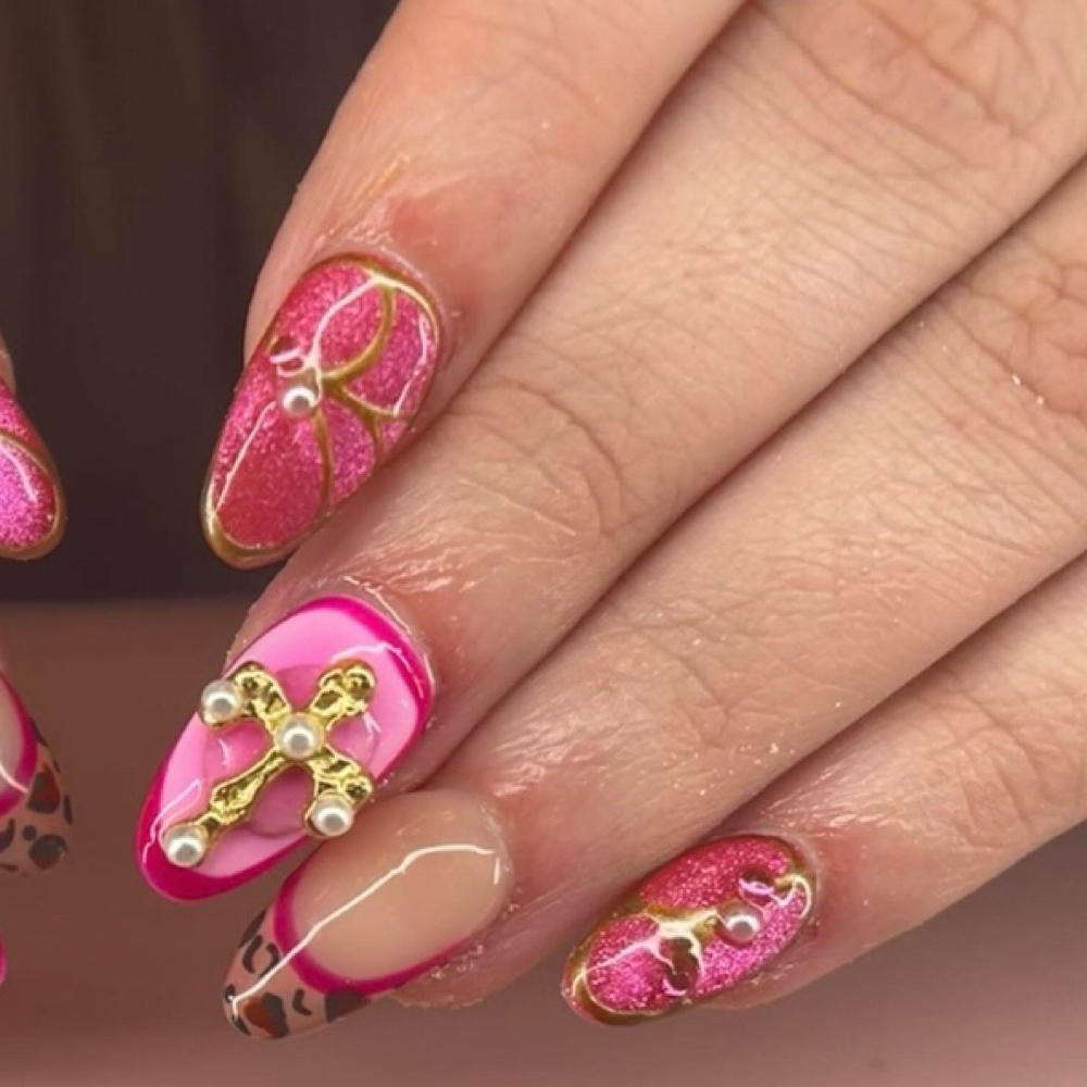 Long Acrylic Full Set at Tarah Townson in Jay, FL