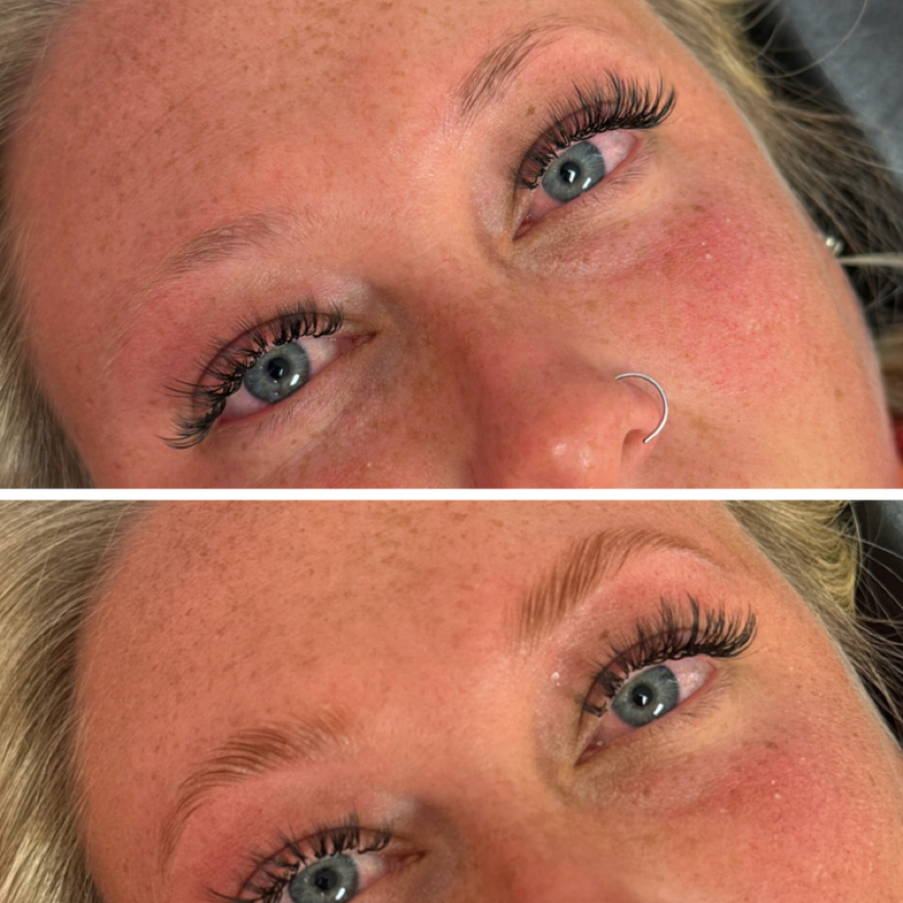 Brow Lamination +wax +tint Bundle at The Polished Lashes in Oshkosh, WI