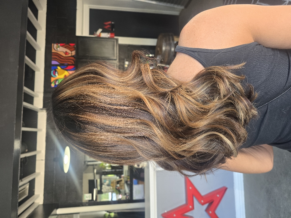 Shampoo cut and style