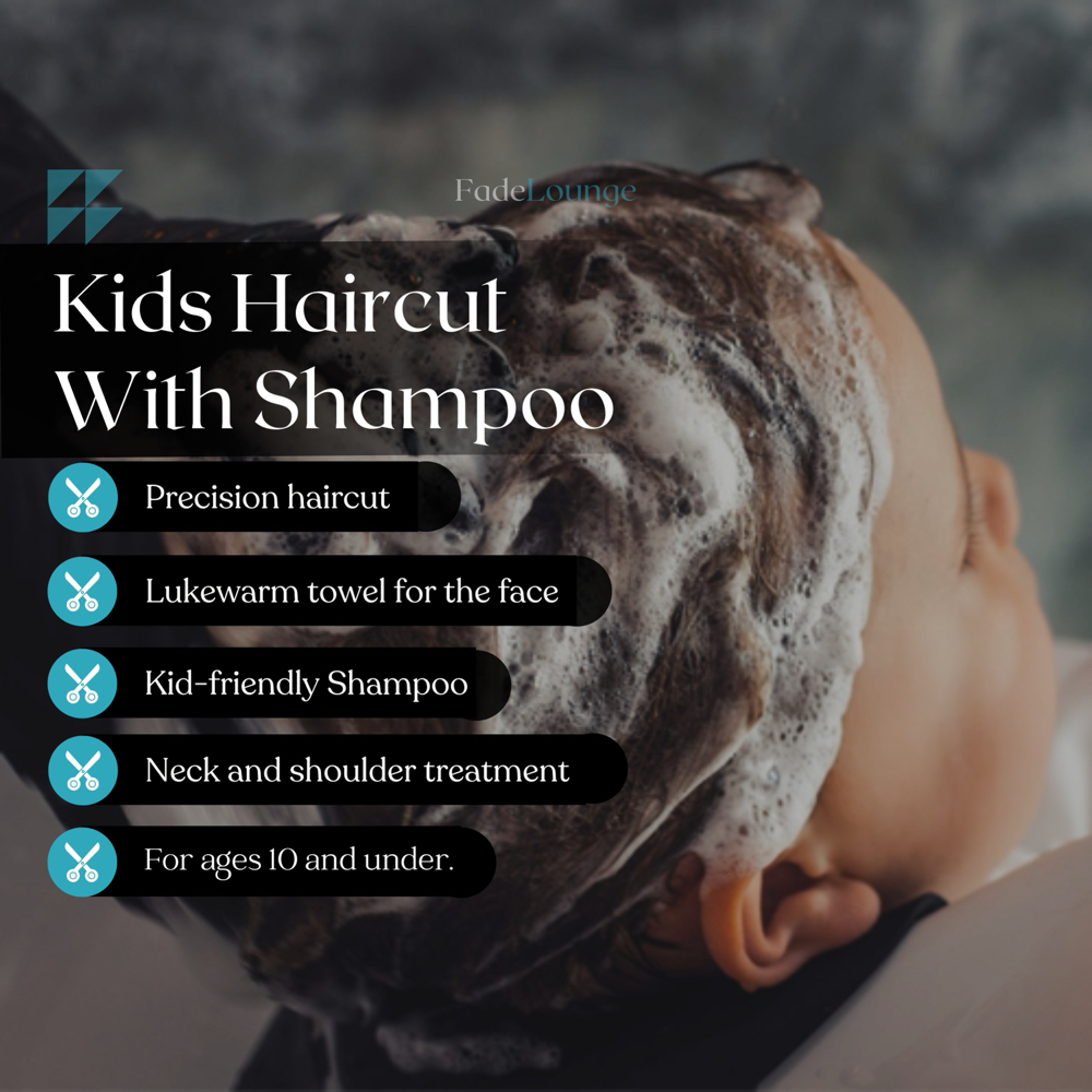 Kid’s Haircut With Shampoo