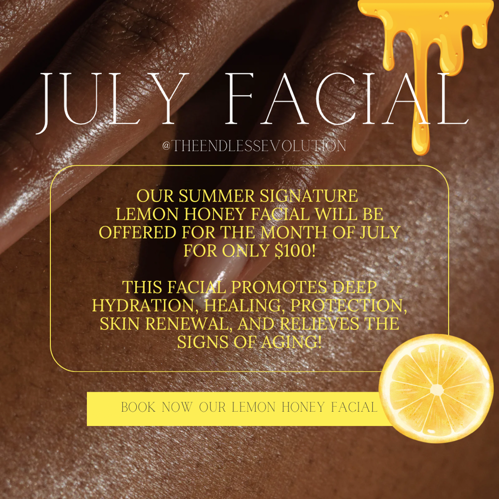 JULY LEMON HONEY FACIAL
