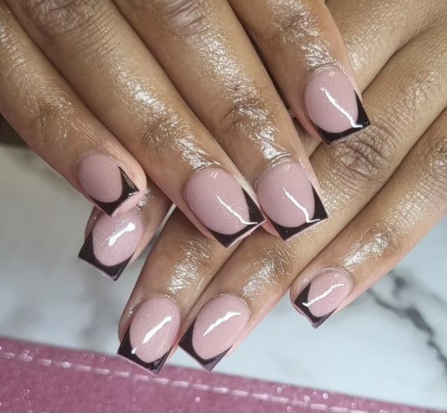 Short Fullset French Or Solid Color