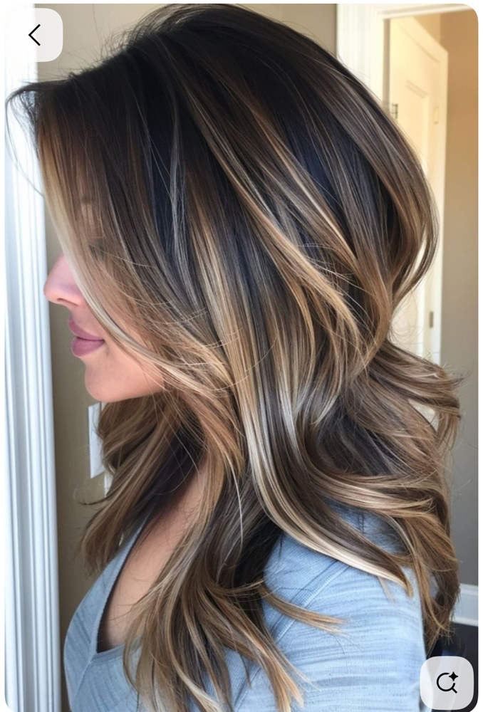Partial Highlight Cut and Style
