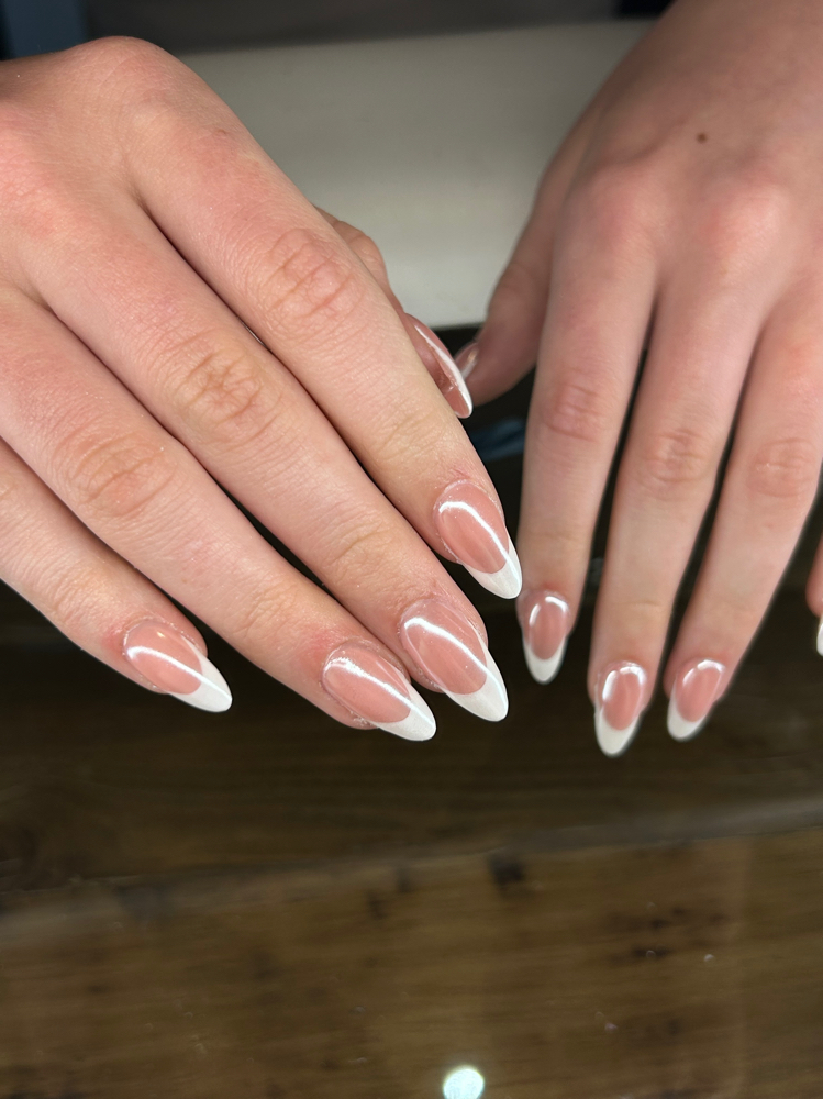 French Tip Design at Madison Winland in Zanesville, OH