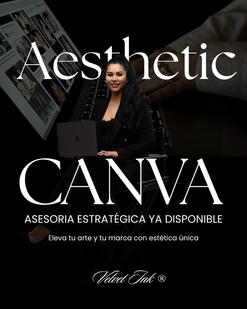 ASESORIA 1:1 Aesthetic CANVA at VELVET INK BY GISELA GALLARDO LLC in South Plainfield, NJ