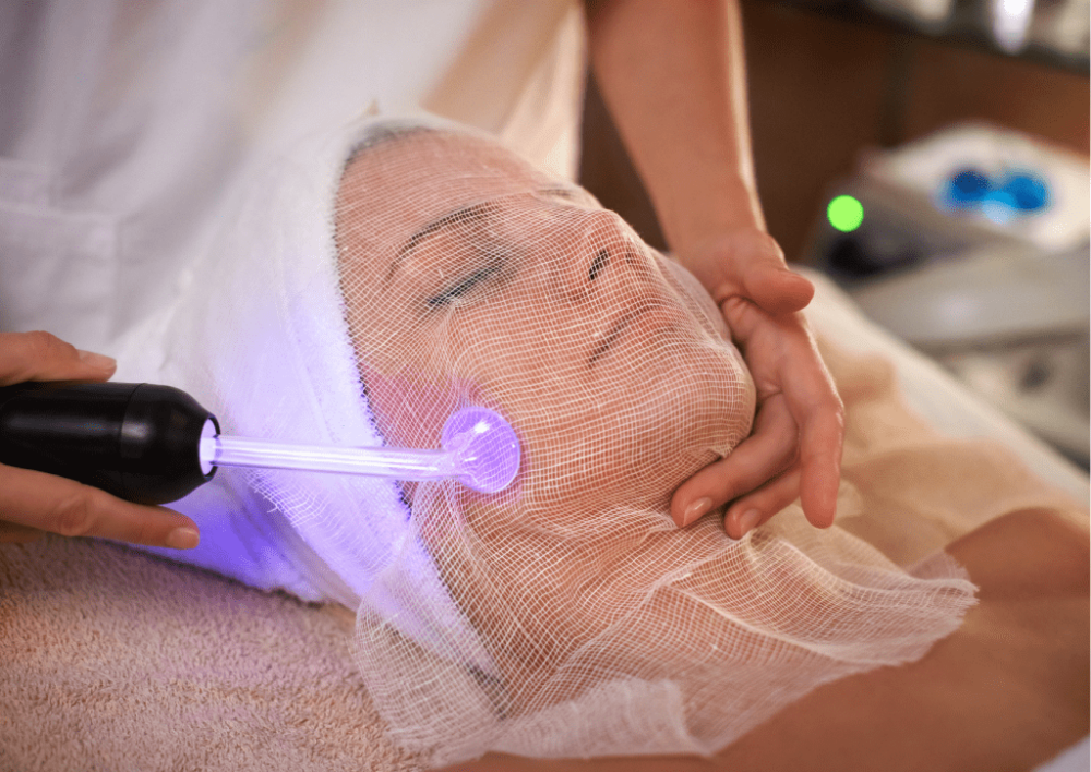 High Frequency Facial + Light