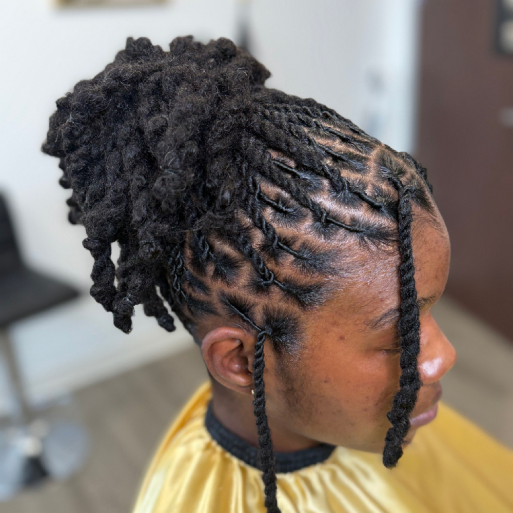 Style My Ropes (3 in 1 style) at Na'Truely Crown'd in Farmington, MI