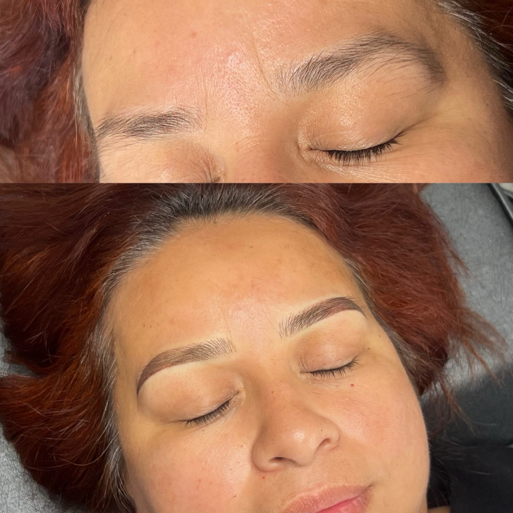 Microshading Brows (virgin brows)